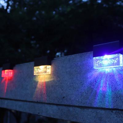 China Colorful RGB Solar Lights Outdoor Waterproof Led Solar Garden Lights for sale