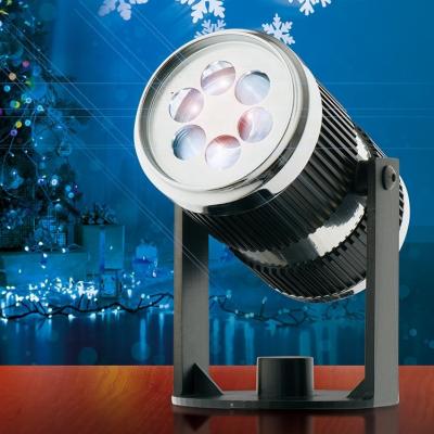 Cina Proiettore di natale di Kanlong GS ETL che gira i fiocchi di neve commoventi bianchi principali all'aperto del proiettore 4pc LED del laser di natale delle luci del giardino in vendita