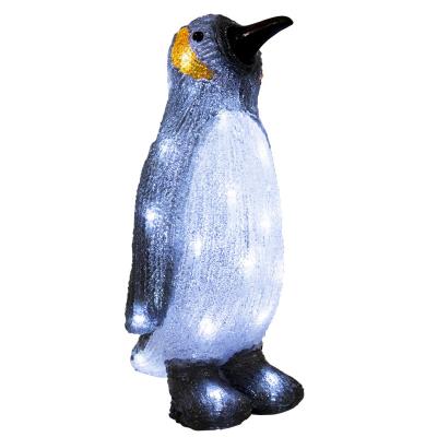 China Newish Indoor Outdoor Cute Christmas Decoration acrylic penguin light with 34 white LED and IP44 GS adapter for sale