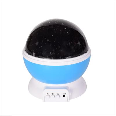 China Newish Kids Room  Decor 8 Color Night Light Moon Star Led Galaxy Projector for sale