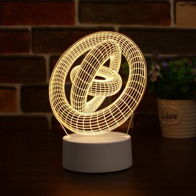 China Newish most popular customizable smart night light led table lamp for decorating room for sale