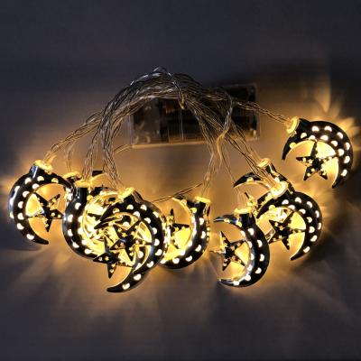 China Kanlong 10 LED  ramadan decoration light metal color ramdan decoration christmas decor for home for sale