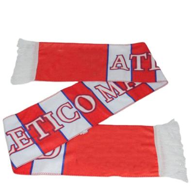 China Long New 15 Fans Football Scarf Running New Team Words Print Football Club Scarf for sale