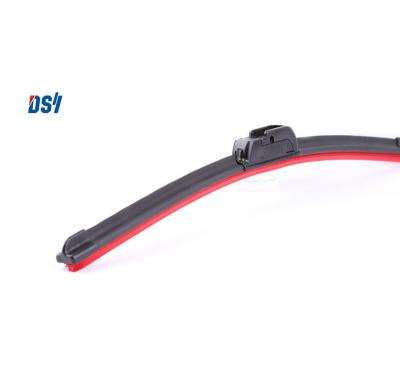 China -20 to 80 Â ° C Easy To Install POM Factory Wholesale Car Wiper Universal Banana PVC Natural Rubber Blade For Most Cars for sale