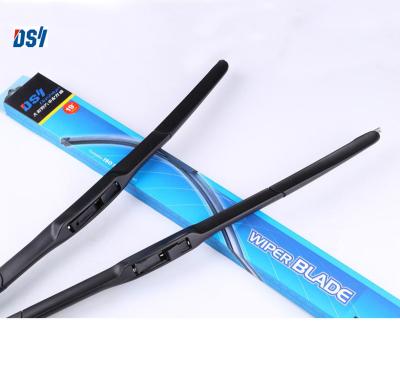 China -20 to 80 Â ° 2022 C Dongguan DSY Wiper Blade Factory Customized Logo High Durability Hybrid Flat Windshield Wiper For Cars for sale