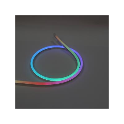 China LANDSCAPE 1023 Custom Color IP67 Waterproof Mini Silicone Led Flexible SMD2835 Neon Strip Light for sale