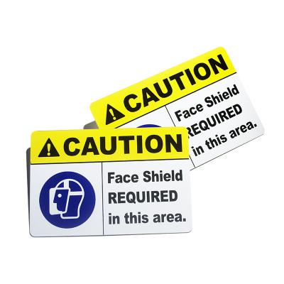 China New Design Shop Metal Safety Signs Caution Caution Warning Signs for sale