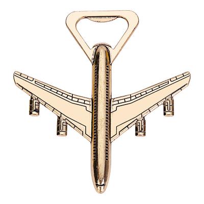 China Sustainable High Quality Wedding Gift Airplane Bottle Opener for sale