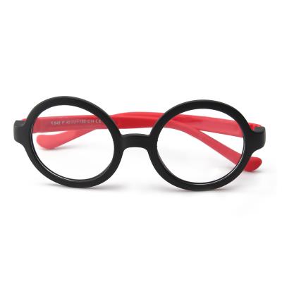 China Anti blue light/uv400 KBS848 flexible optical frames 2021 kids computer glasses TPEE blue light glasses for sale