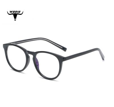 China Anti blue light/computer/for round frame uv400 acetate glasses high quality anti myopia blue light computer glasses CJ8828 for sale