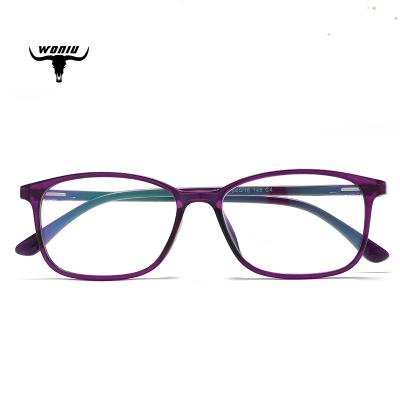 China Anti blue light/computer/for myopia CJ11679 new fashion high quality blue light computer glasses anti adjust full rim tr90 2022 frame uv400 glasses for sale