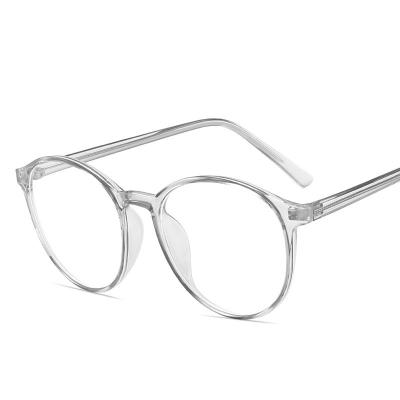 China For Myopia/Presbyopia/Reading Round Clear Glasses 2022 Fashion GD8551 Computer Glasses Myopia Optical Sights Women Men Vintage Blue Light Filter Transparent for sale