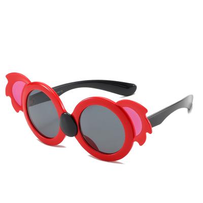 China Fashion Sunglasses SL82005 Kids Shades Safe Silicone Flexible Frame Polarized Sunglasses For Kids 2021 for sale