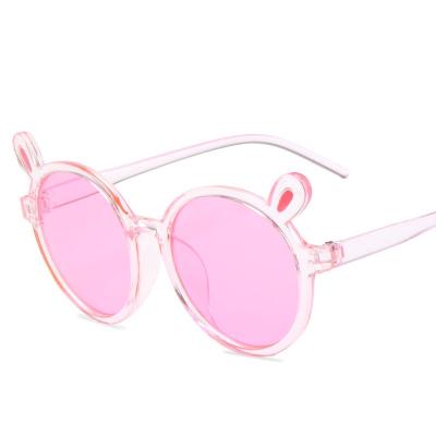 China Fashion Sunglasses GDrabbit Children's Fashion Round Cute Rabbit Frame Sunglasses 2021 for sale