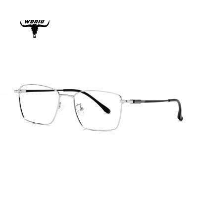 China FOR MYOPIA/PRESBYOPIC GL18169 Latest Arrival Men High Hardness Titanium Optical Frames Thin Ultralight Square Glasses For Myopia 2021 for sale