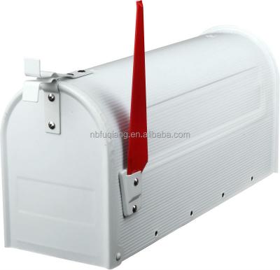 China Modern American Style Waterproof Metal Mailbox , Stainless Steel Mailbox Statue for sale