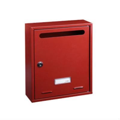 China Weatherproof Wall Drop Parcel Box Durable Mailbox Thick Steel Adjustable Mail Vault For Outdoor for sale