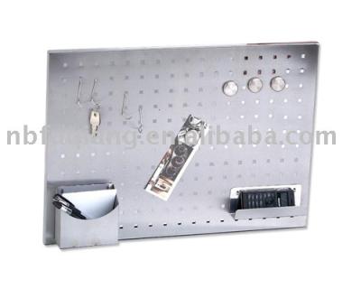 China China Stainless Steel Magnetic Note Board, Decorative Note Board for sale