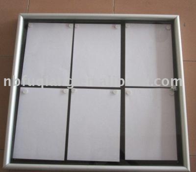 China Message Board Alu Frame Notice Board With Magnet for sale