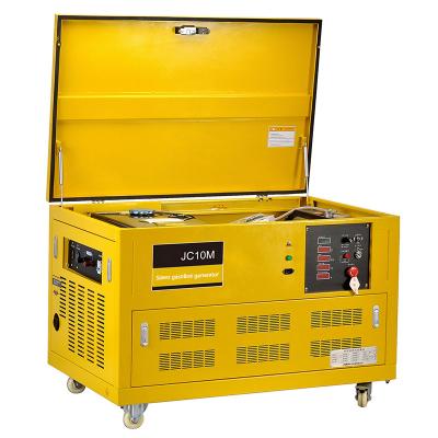 China Small Generator Provide Electric Power Silent Portable Air Cooled 10kW Gasoline Generator for sale