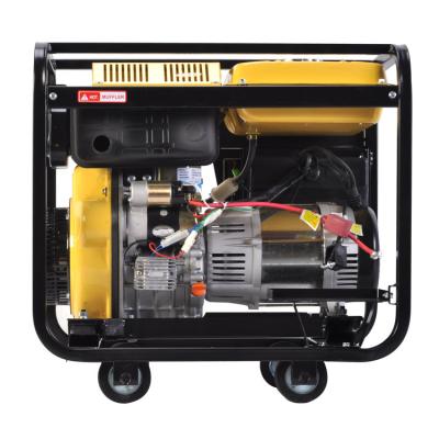 China Small Generator Provide Electric Power High Efficiency 5kw 6kw 7kw 3 Phase Portable Silent Power Station Diesel Generator For Home for sale