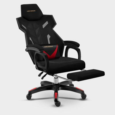 China (Size) Mesh Fabric Material Adult Ergonomic Breathable Adjustable Racing Computer PC Gamer Gaming Chairs With Footrest for sale