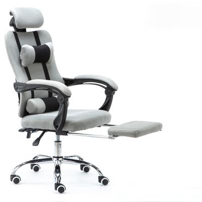 China Adjustable (height) morden cheap office furniture equipments ergonomic arm computer office chair mesh executive desk chairs with footrest for sale