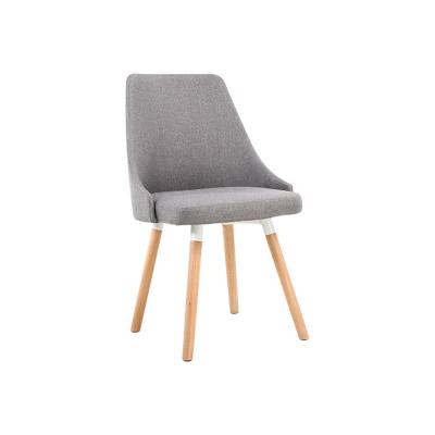 China Wholesale Nordic Modern Design Furniture Modern Luxury Dining Chairs With Wooden Legs for sale