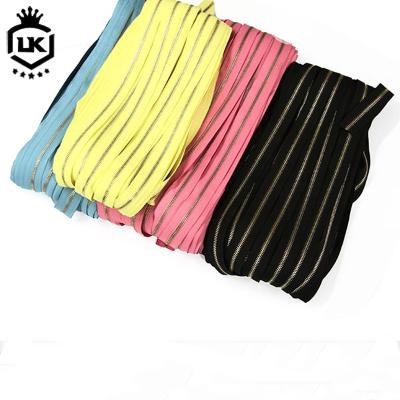 China LanKe Top Sale Factory Wholesale Price y Teeth Long Chain Sustainable Metal Zipper Rolls for sale