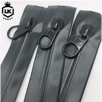 China Durable nylon waterproof zipper sliders inronning zipper with non lock slider and puller for sale