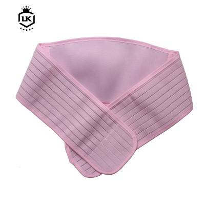 China Lanke Lightweight Breathable Self Adhesive Elastic Abdominal Binder Support Maternity Belt For Pregnancy Women for sale