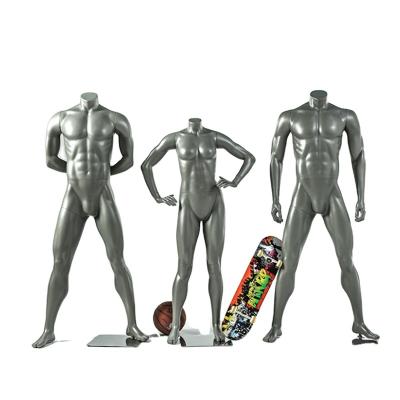 China Couple sports hot selling male and female manikin muscle sports mannequin for sale for sale