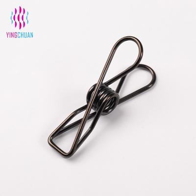 China Weather Proof High Hardness Stainless Steel Modern Outdoor Blackening Elastic Hanger for sale