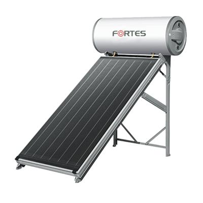 China Outdoor High Quality Collector Household Flat Panel Water Directly Heated Solar Water Heater 2022 for sale