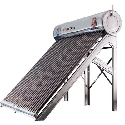 China Outdoor hot sale high quality non-pressurized solar water heater for sale