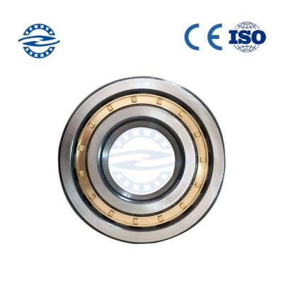 Cina Dimensione 20*47*14mm di precisione cilindrica NU204/NJ204 P5 P4 del cuscinetto a rulli della gabbia d'ottone in vendita