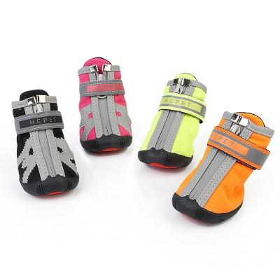 China Summer Breathable Cartoon Dog Baby Stocked Casual Rubber Soled Walking Shoes for sale