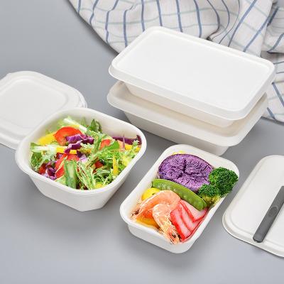 China Biodegradble wholesale bagasse bowl cornstarch bowl biodegradable food container for sale