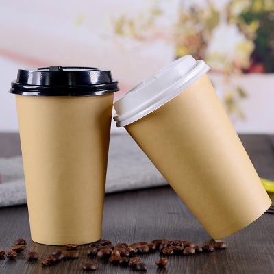 China 8oz 9oz 10oz Coffee Single Wall Disposable Hot Paper Cup With Lid for sale