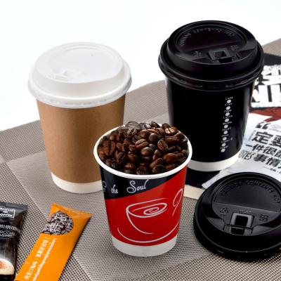 China Hot 8oz 12oz Paper Cup Safe Ripple Embossed Disposable Paper Cup for sale