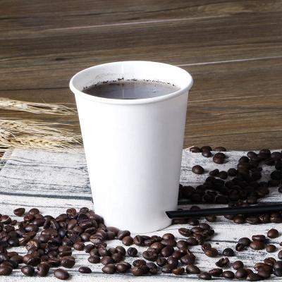 China New Disposable Material Non-Plastic Coated Water Dispersion Barrier Biodegradable Paper Cup for sale