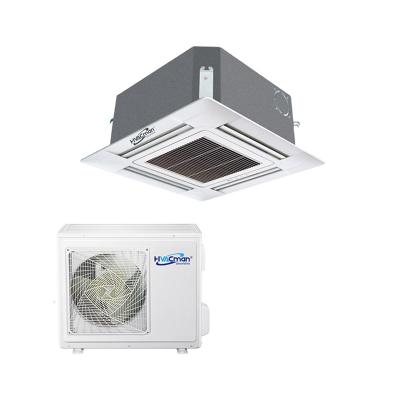 China Commercial HVACman Indoor Units Air Condition 220-240V 50/60Hz Split Ceiling 10KW 36000BTU Cassette Air Conditioning for sale