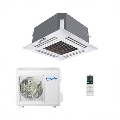 China Hotel HVACman Split Type Fan Coil Air Conditioner Units 4 Way Ceiling Type Cassette Unit for sale