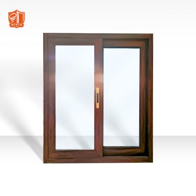 China Modern Design Hurricane Impact Decoration Window Soundproof Double Glazed Aluminum Sliding Windows for sale