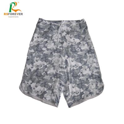 China Breathable Custom Sublimated Camouflage Boardshorts Personalized Swimming Trunks With 4 Way Stretch for sale