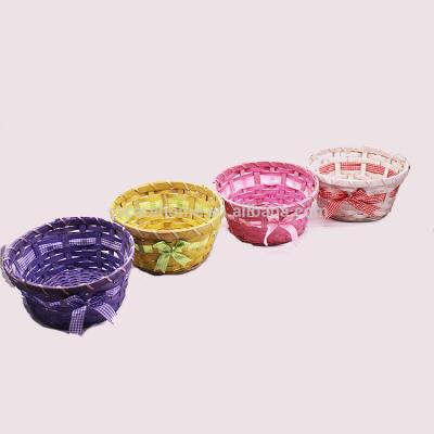 China Viable High Quality Hot Selling Crafts Gift Basket Women Bamboo Baskets For Gifts for sale