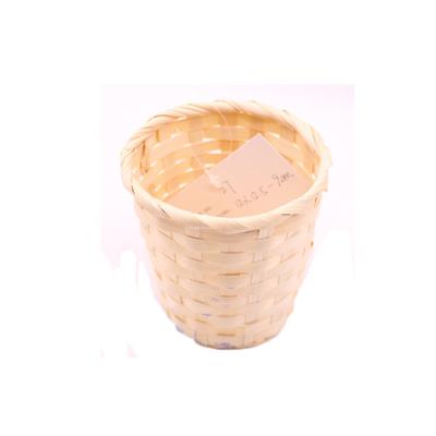 China Hot sale small sustainable bamboo basket storage eco bamboo eggs basket for bamboo baskets gift for sale