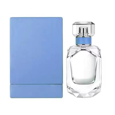 中国 30ML Empty Transparent Square Perfume Luxury Glass Bottles Customizable Logo 販売のため