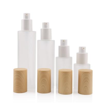 China 80ml Lotion Pump 40/410 Bulk Glass Cosmetic Bottles Jars Eye Cream 40mm for sale