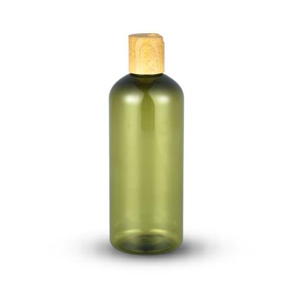 China 30 Ml 24/410 Airless Bottles Cosmetic Packaging Container 24mm Green 9.6cm for sale